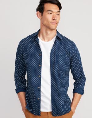 Old Navy Classic-Fit Everyday Shirt for Men blue