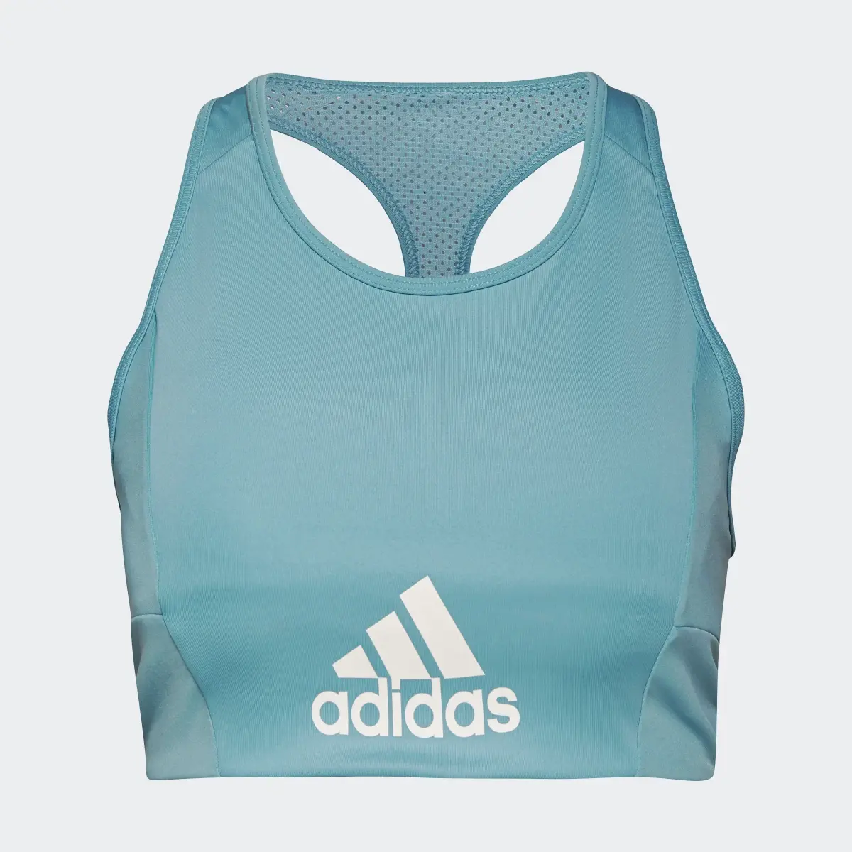 Adidas Top Deportivo Acolchado AEROREADY Designed 2 Move Logo. 1