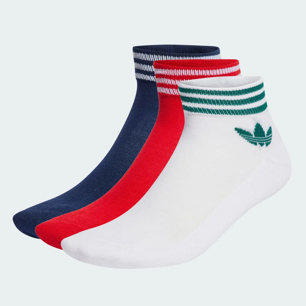 Adidas Trefoil Ankle Socken, 3 Paar. 2