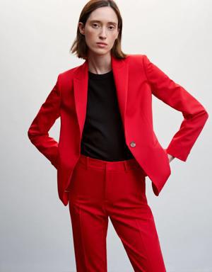 Mango Fitted suit jacket