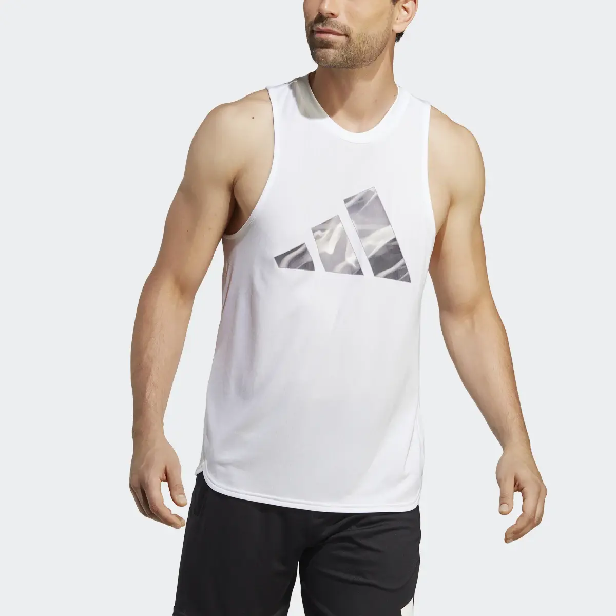 Adidas Playera sin Mangas de Entrenamiento Designed For Movement HIIT. 1