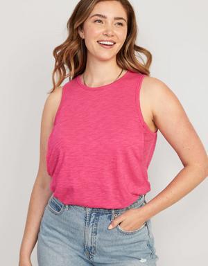 Old Navy Maternity Sleeveless Slub-Knit Nursing Top pink