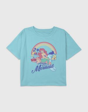 Kids Disney Princess Mermaid Tee blue