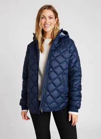 Kit And Ace All Day Short Puffer Jacket. 1