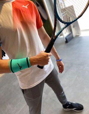 Wristband Long Tenis Bileklik Yeşil