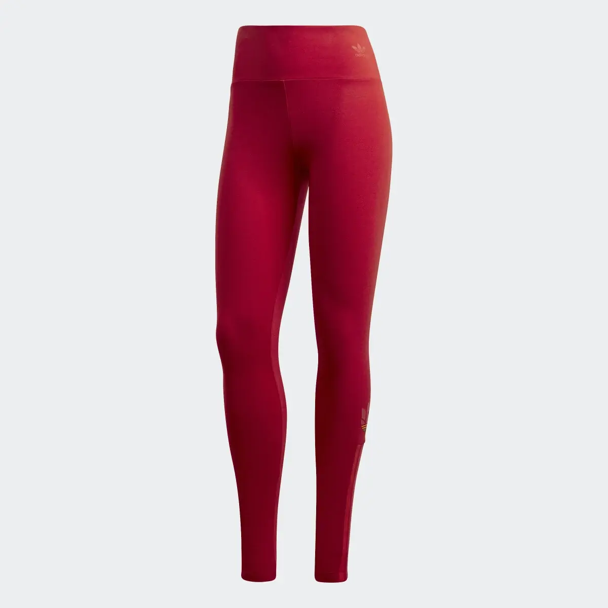 Adidas Adicolor 3D Trefoil Leggings. 1