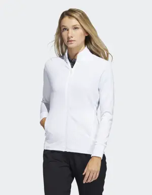 Adidas Textured Full-Zip Golf Jacket. 2 Adidas Textured Full-Zip Golf Jacket. 2