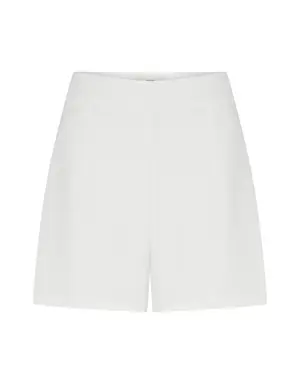 High Waisted Shorts - 4 / White