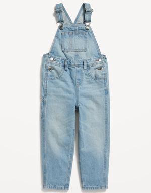 Unisex Jean Overalls for Toddler blue