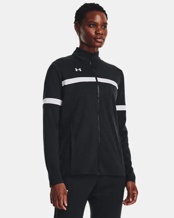 Under Armour Women's UA Knit Warm Up Team Full-Zip. 1