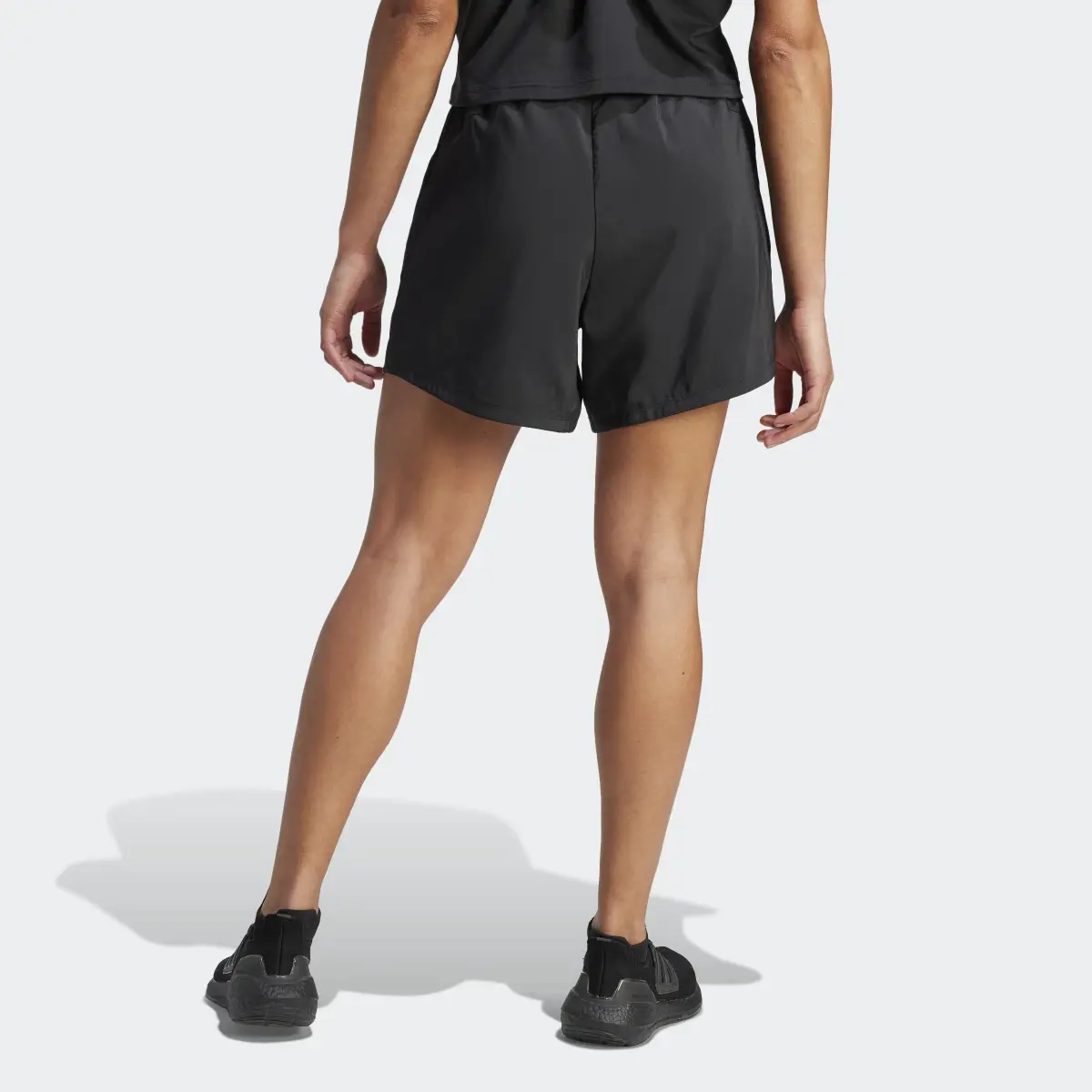 Adidas AEROREADY Hyperglam 5-Inch Woven Shorts. 3