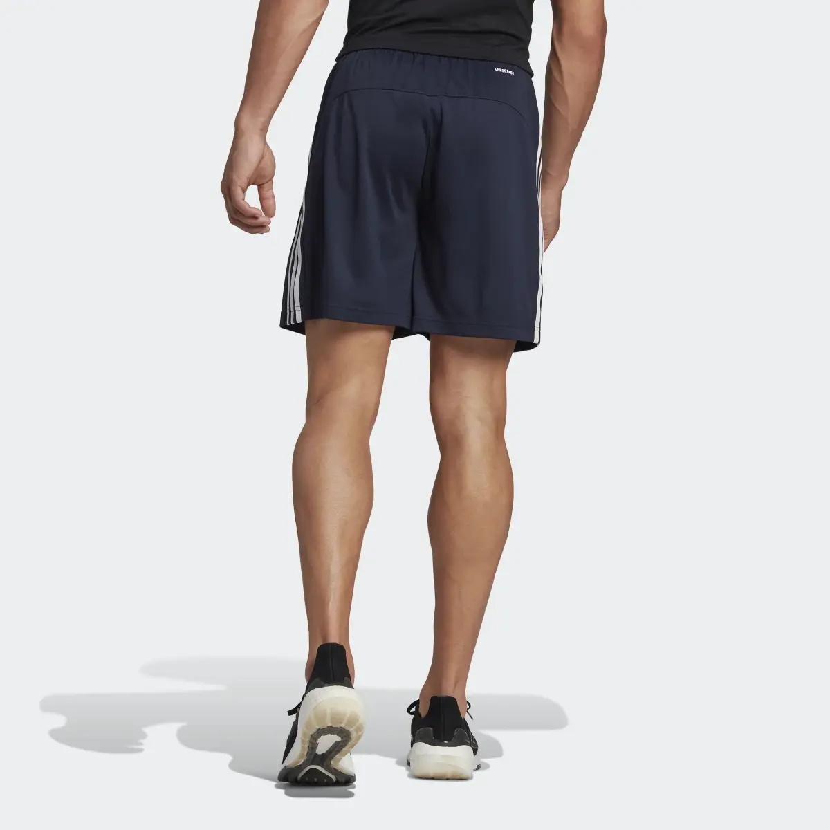 Adidas Primeblue Designed To Move Sport 3-Stripes Shorts. 2