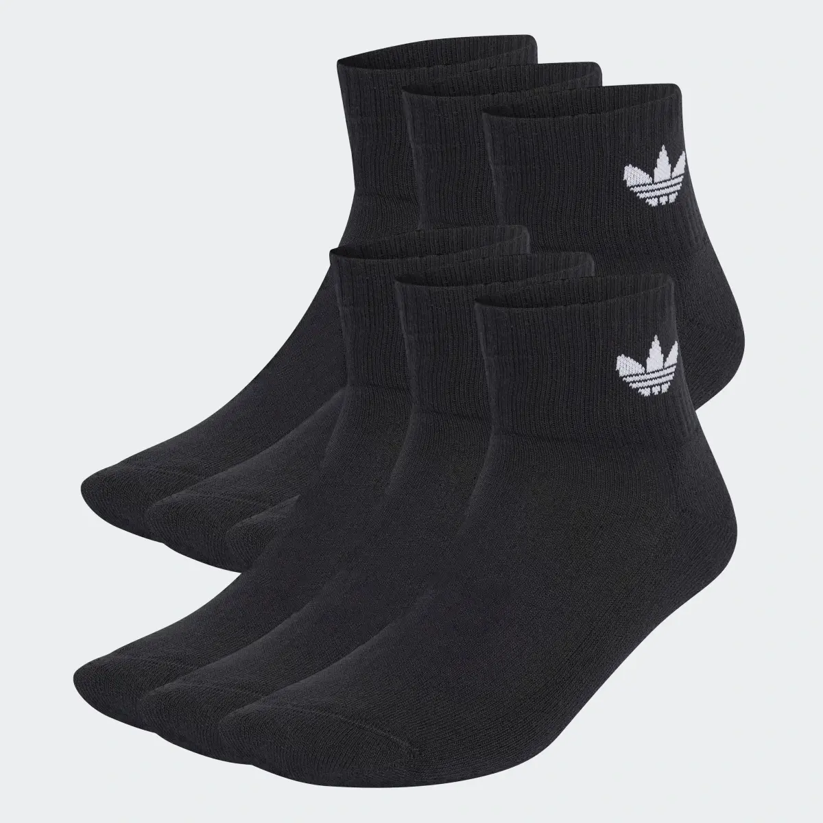 Adidas Socquettes Mid (6 paires). 2