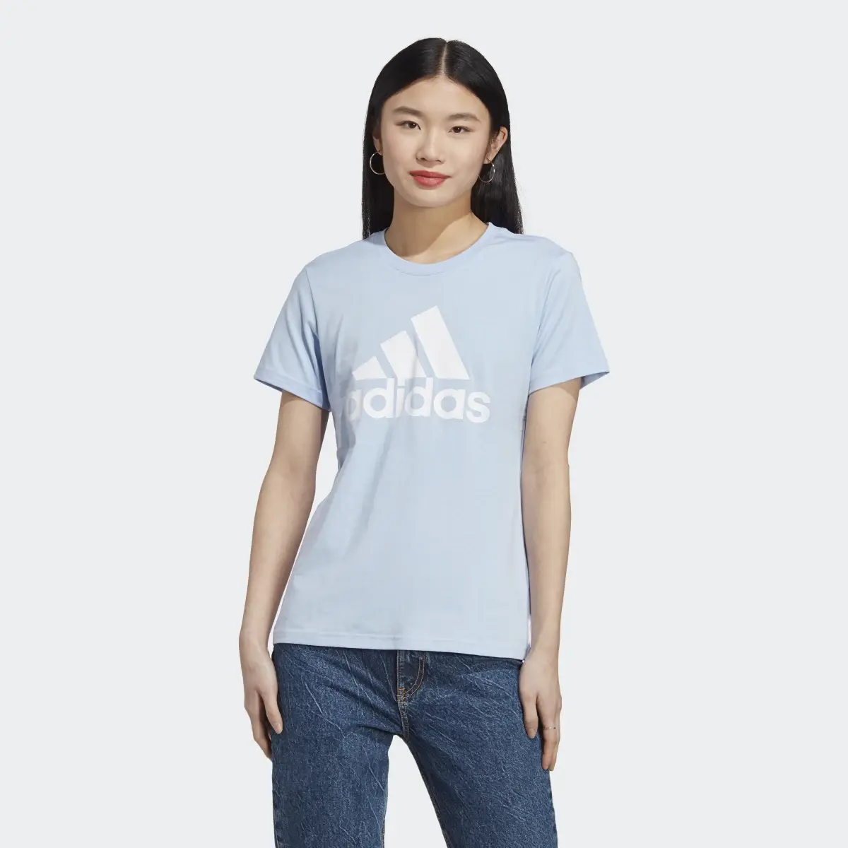 Adidas Essentials Logo T-Shirt. 2