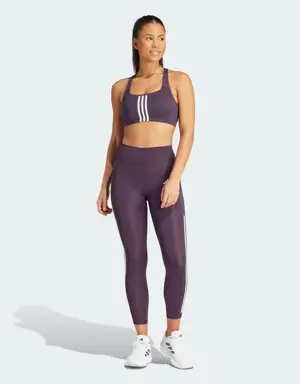 Optime 3-Stripes Full-Length Leggings