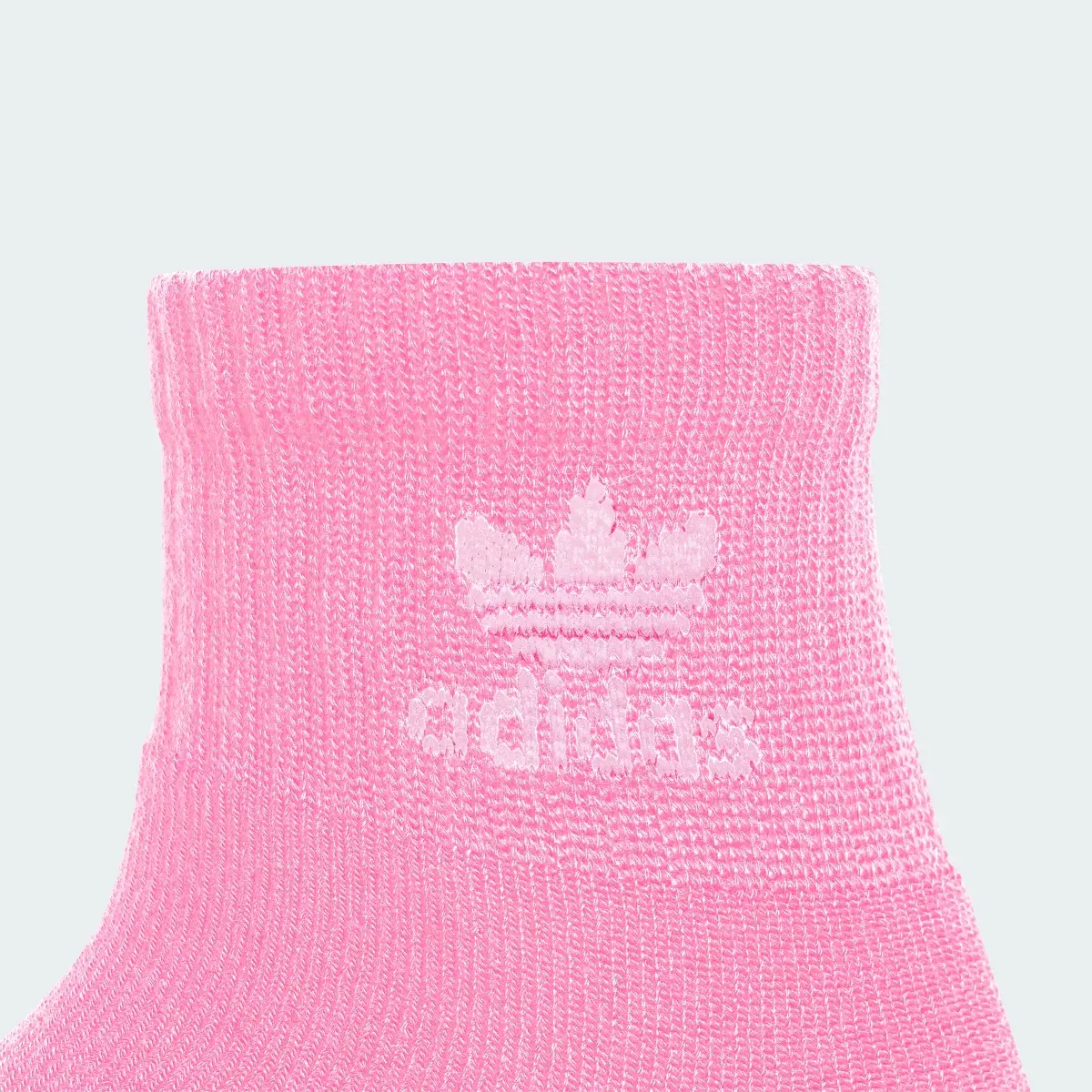 Adidas Trefoil Quarter Socks 6 Pairs. 3