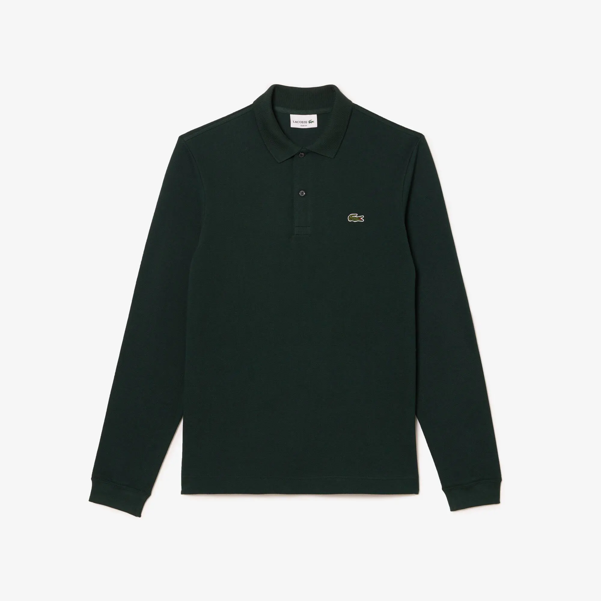 Lacoste Original L.12.12 Slim Fit Long Sleeve Polo Shirt. 2