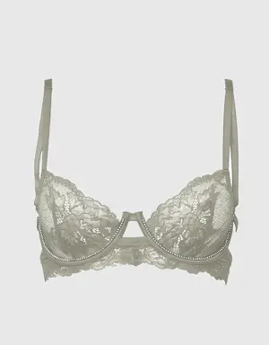 Unlined Balconette Lace Bra