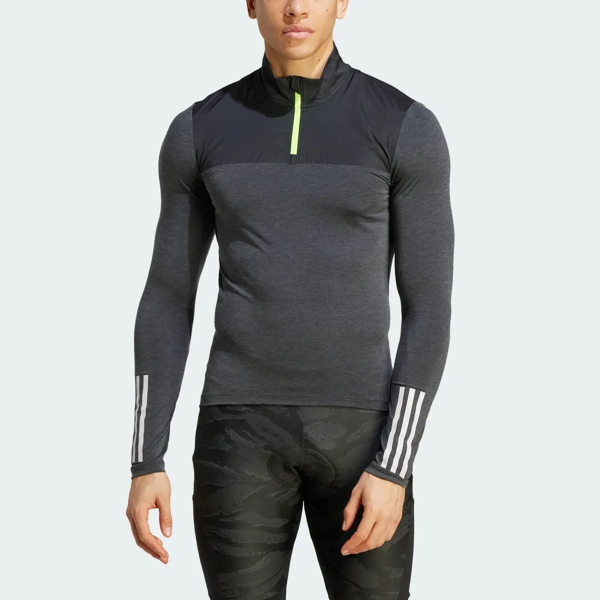 Adidas The Gravel Cycling Long Sleeve Jersey. 1