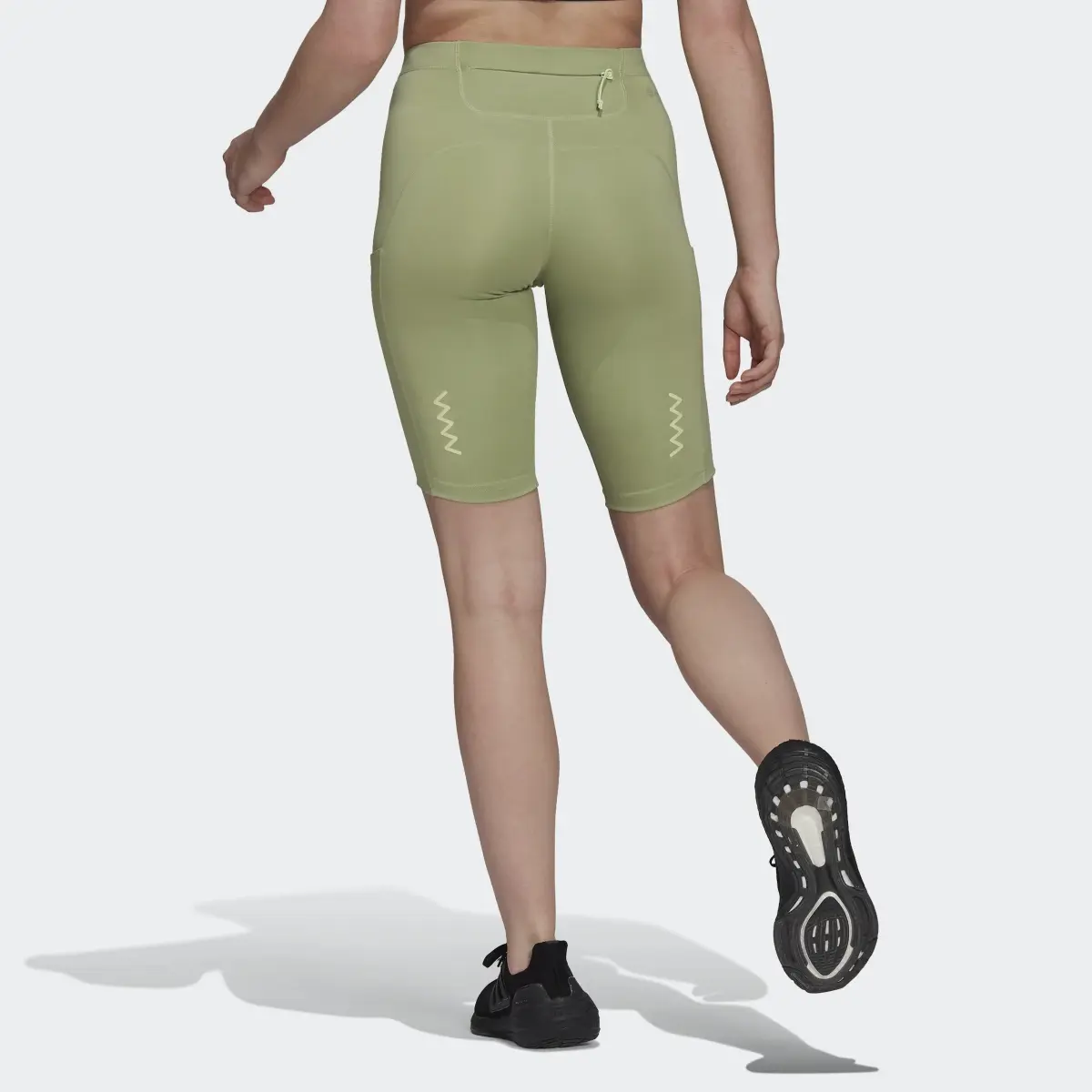 Adidas FastImpact Running Bike Short Leggings. 2