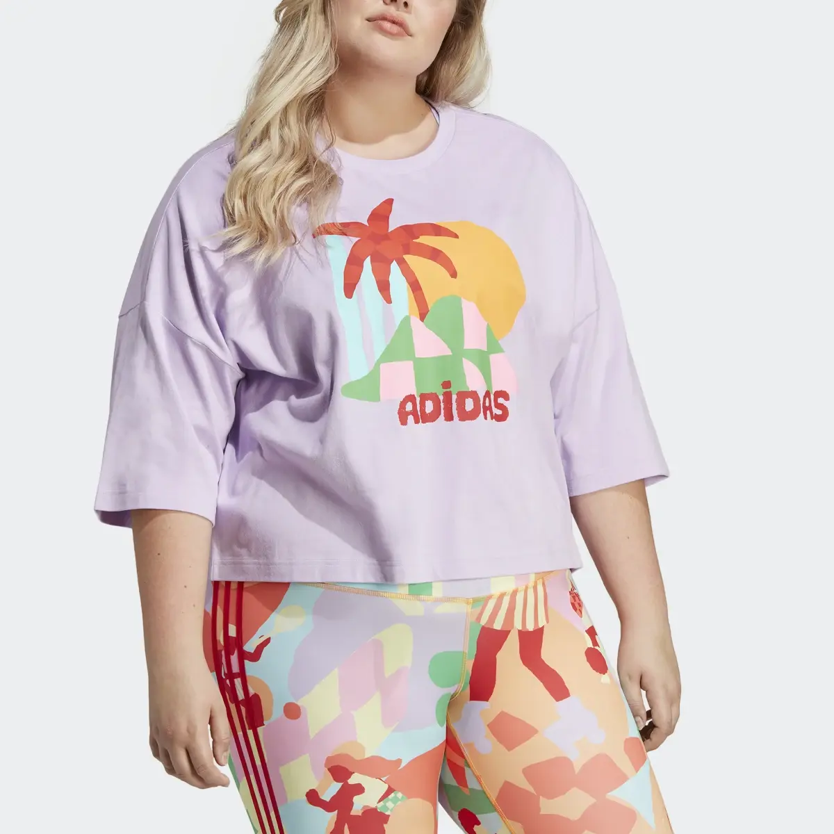 Adidas Playera Estampada adidas x FARM Rio. 1