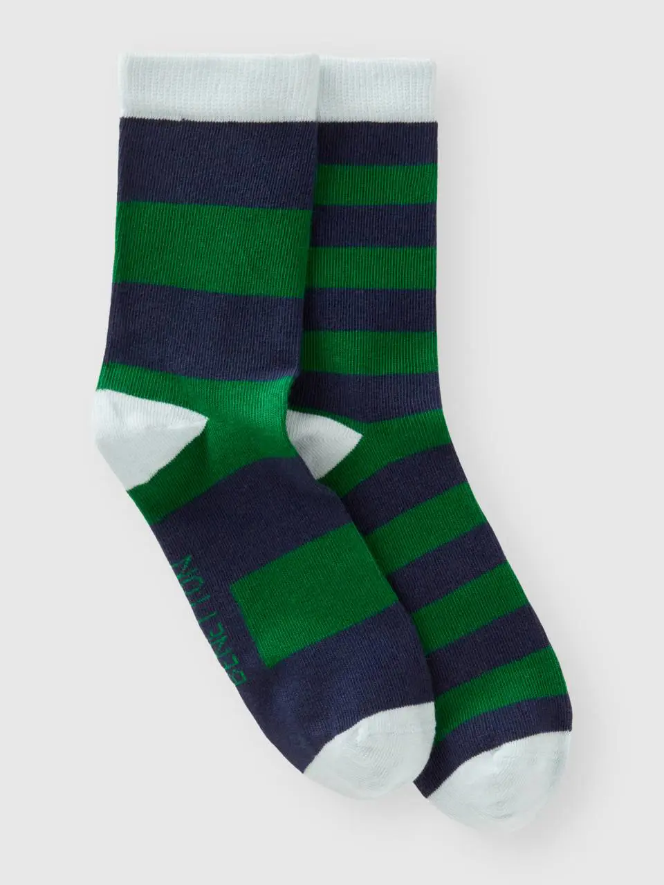 Benetton mix & match striped socks. 1