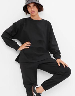 Vintage Soft Oversized Sweatshirt black