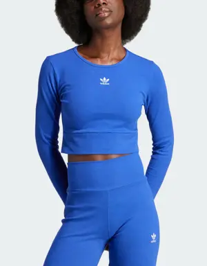 Adidas Essentials Rib Long Sleeve Tee