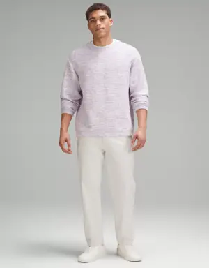 Relaxed-Fit Crewneck Knit Sweater