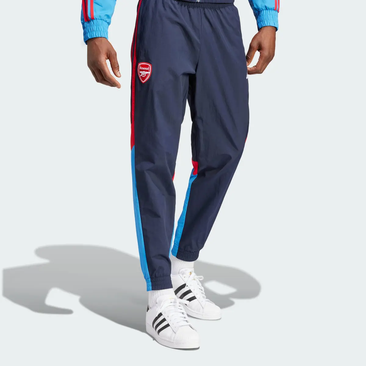 Adidas Arsenal Woven Track Tracksuit Bottoms. 1