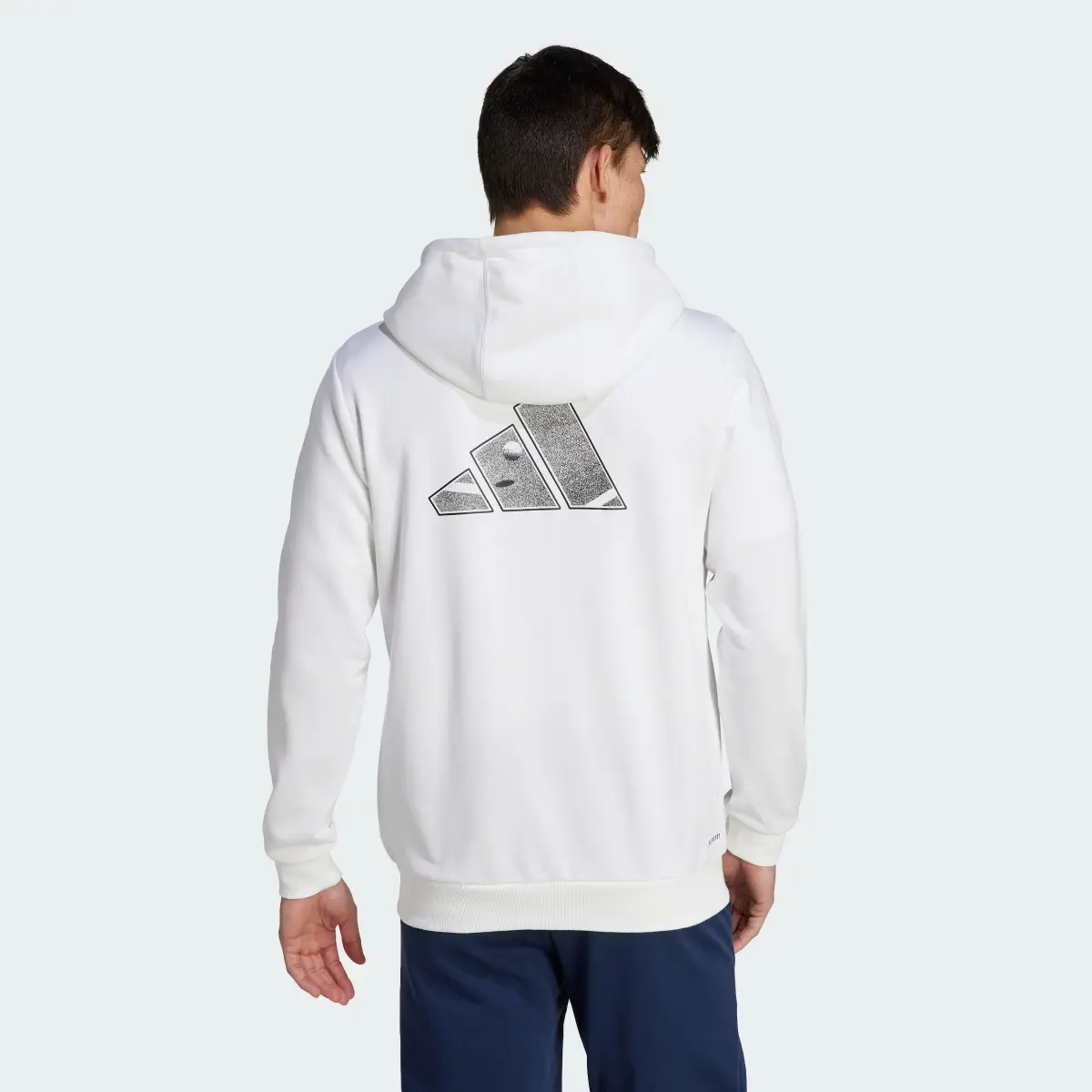 Adidas Club Teamwear Full-Zip Tennis Hoodie. 3