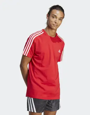 Essentials Single Jersey 3-Stripes T-Shirt