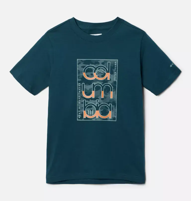 Columbia Boys' Basin Ridge™ Short Sleeve Graphic T-Shirt. 2