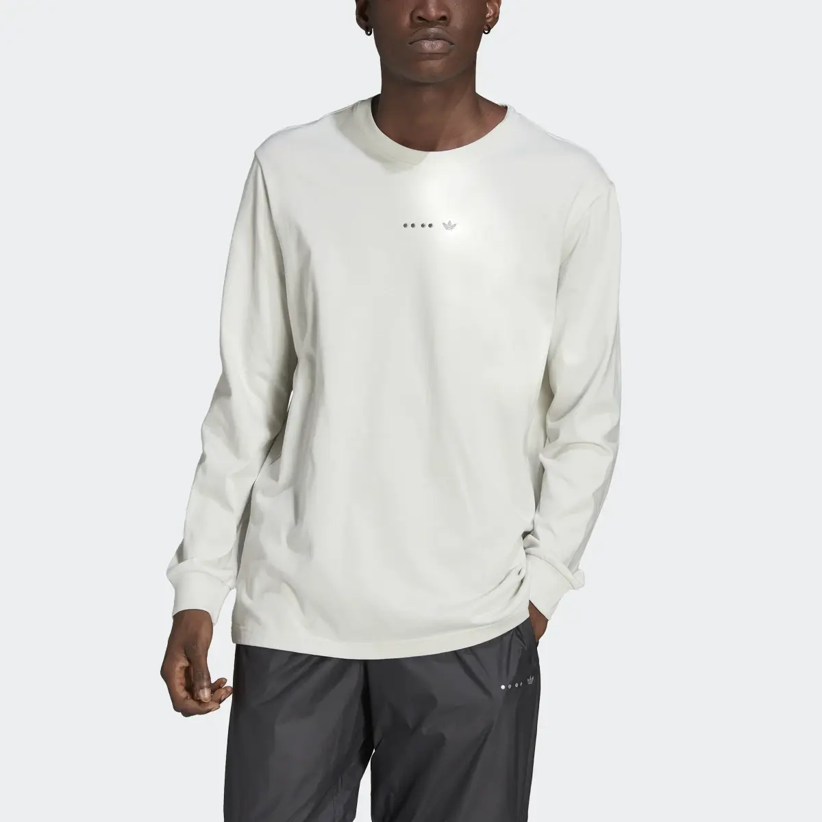 Adidas Reclaim Logo Long Sleeve T-Shirt. 1