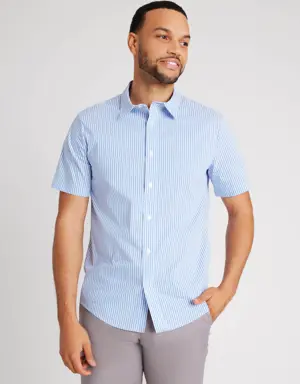 Stay Cool Poplin Short Sleeve Shirt Standard Fit