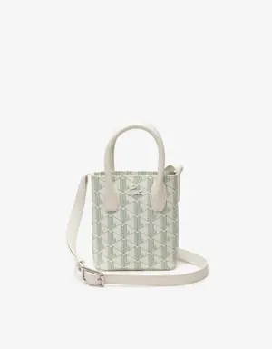 Lacoste Women’s Monogram Print Mini Satchel