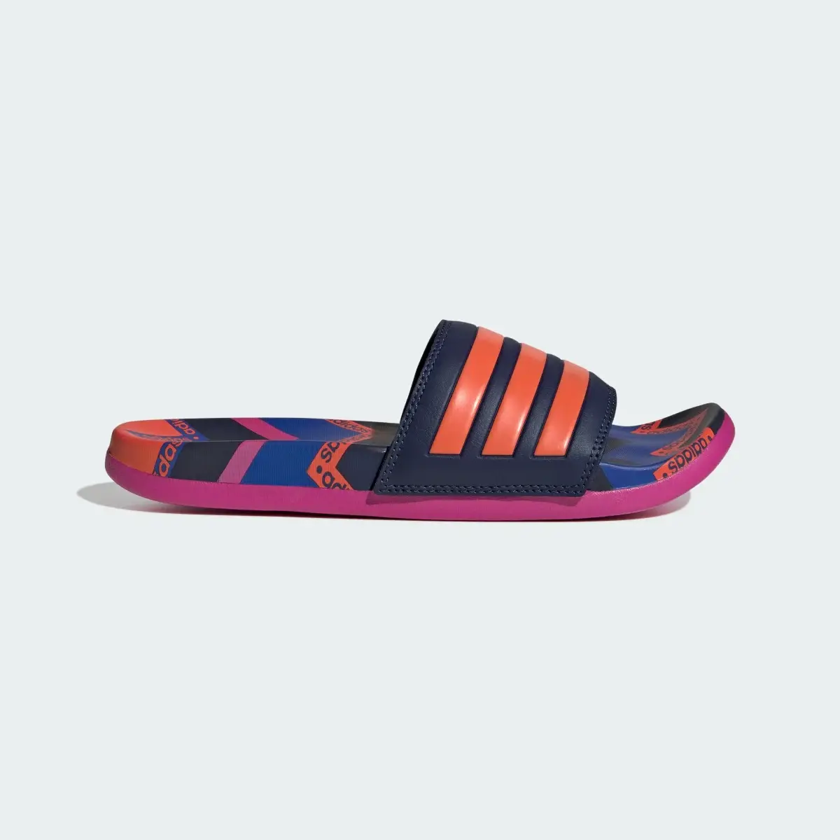 Adidas adilette Comfort Sandale. 2