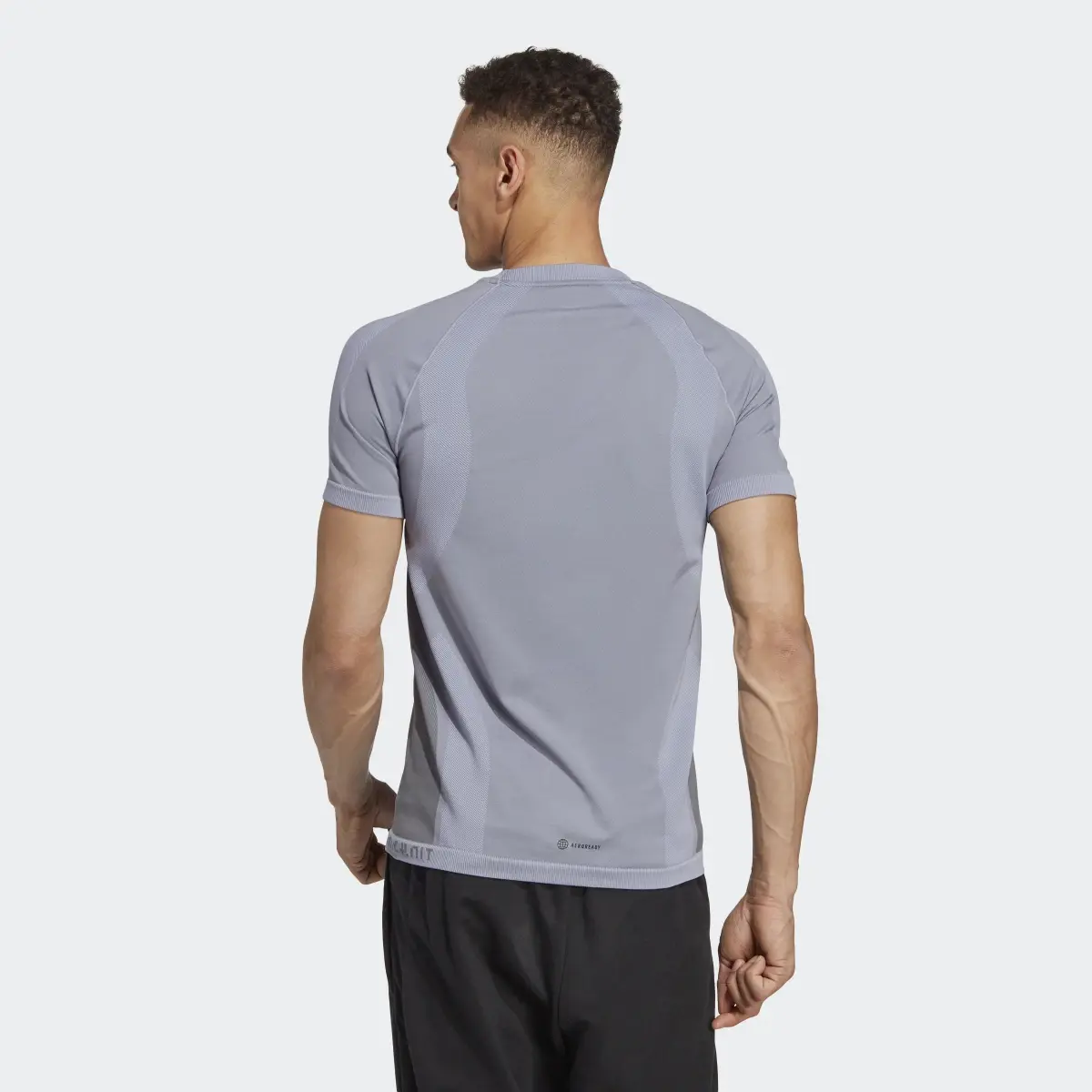 Adidas T-shirt da allenamento adidas PRIMEKNIT Yoga Seamless. 3