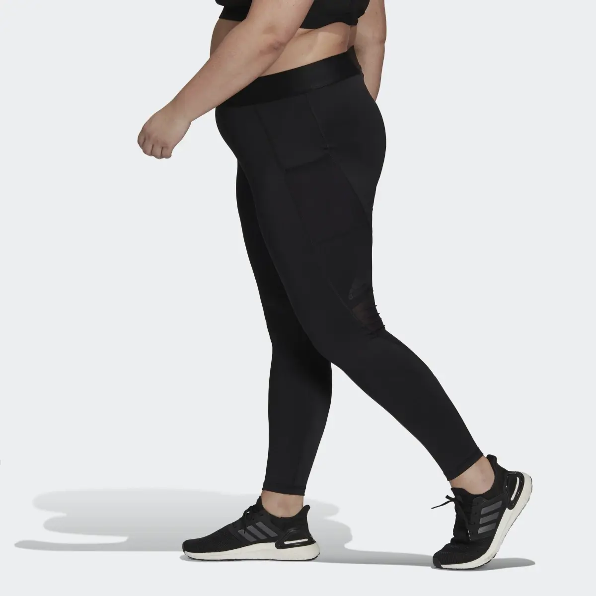 Adidas Techfit Period-Proof Leggings (Plus Size). 2