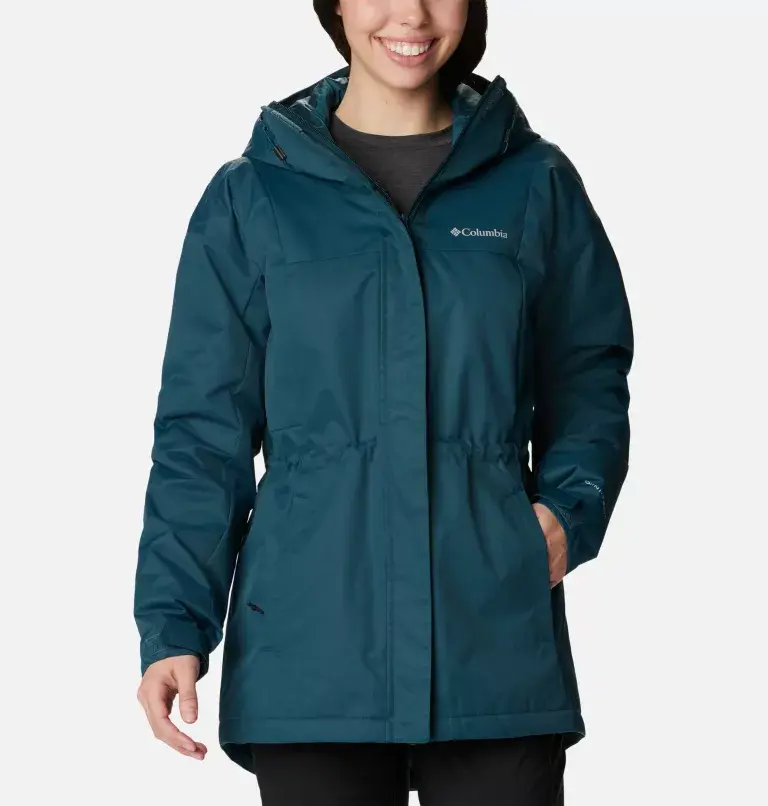 Columbia Women's Hikebound™ Long Insulated Jacket. 1