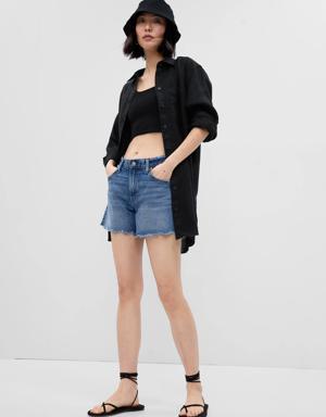 Linen Weekend Tunic Shirt black