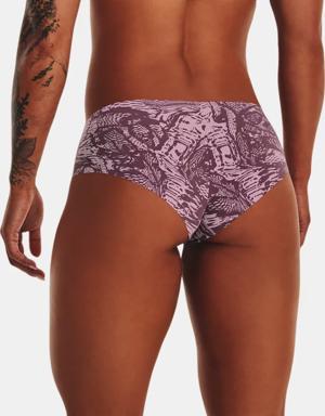 Women's UA Pure Stretch Print Hipster 3-Pack Underwear
