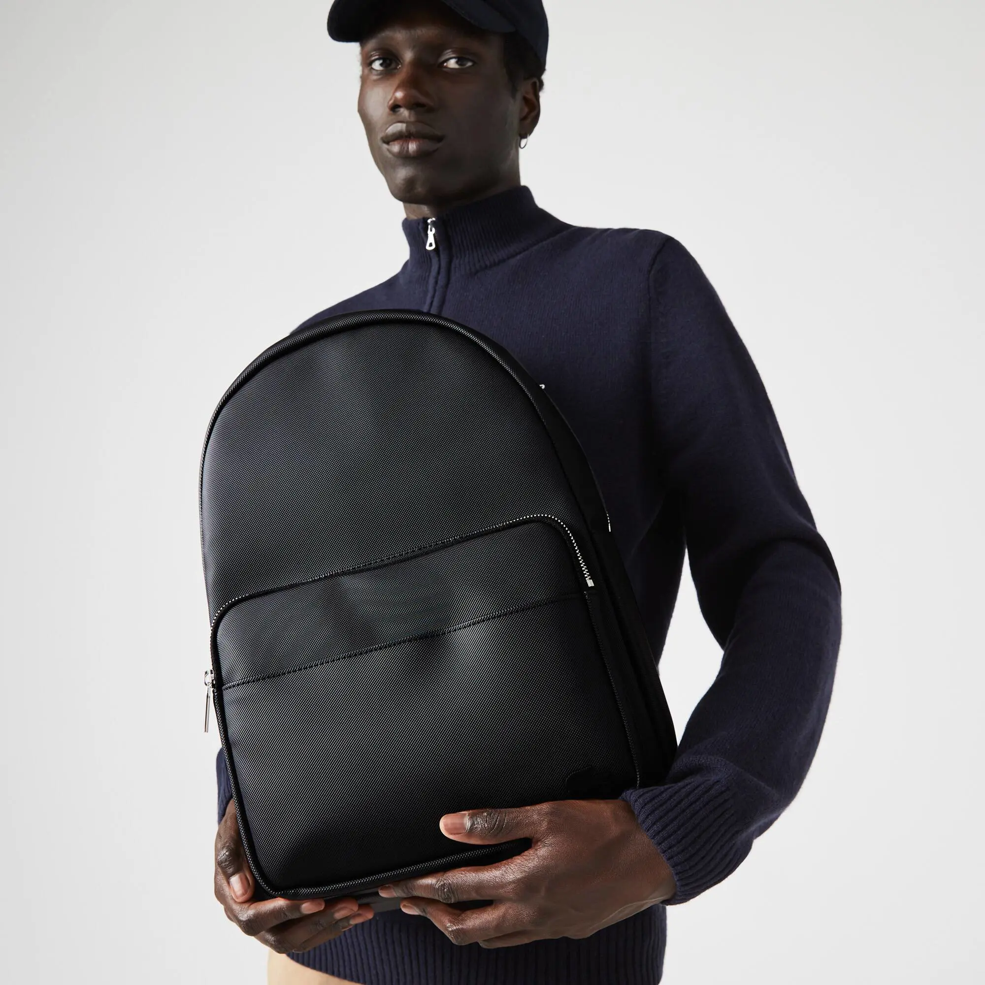 Lacoste Men's Classic Petit Piqué Backpack. 1