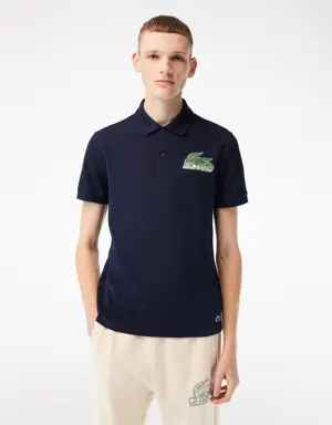 Lacoste Men’s Lacoste Cotton Mini-Piqué Polo Shirt