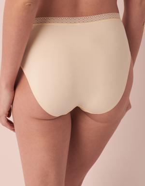 Lace Detail Super Soft High Waist Bikini Panty