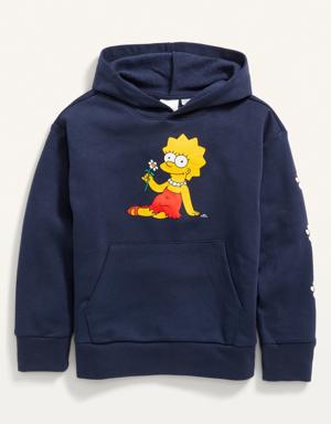 Gender-Neutral Licensed Pop-Culture Pullover Hoodie for Kids blue