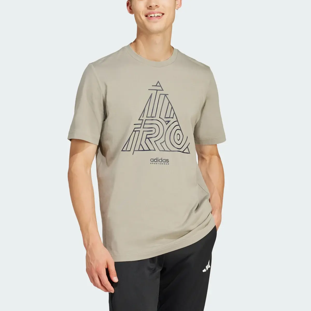 Adidas House of Tiro Graphic Tee. 1