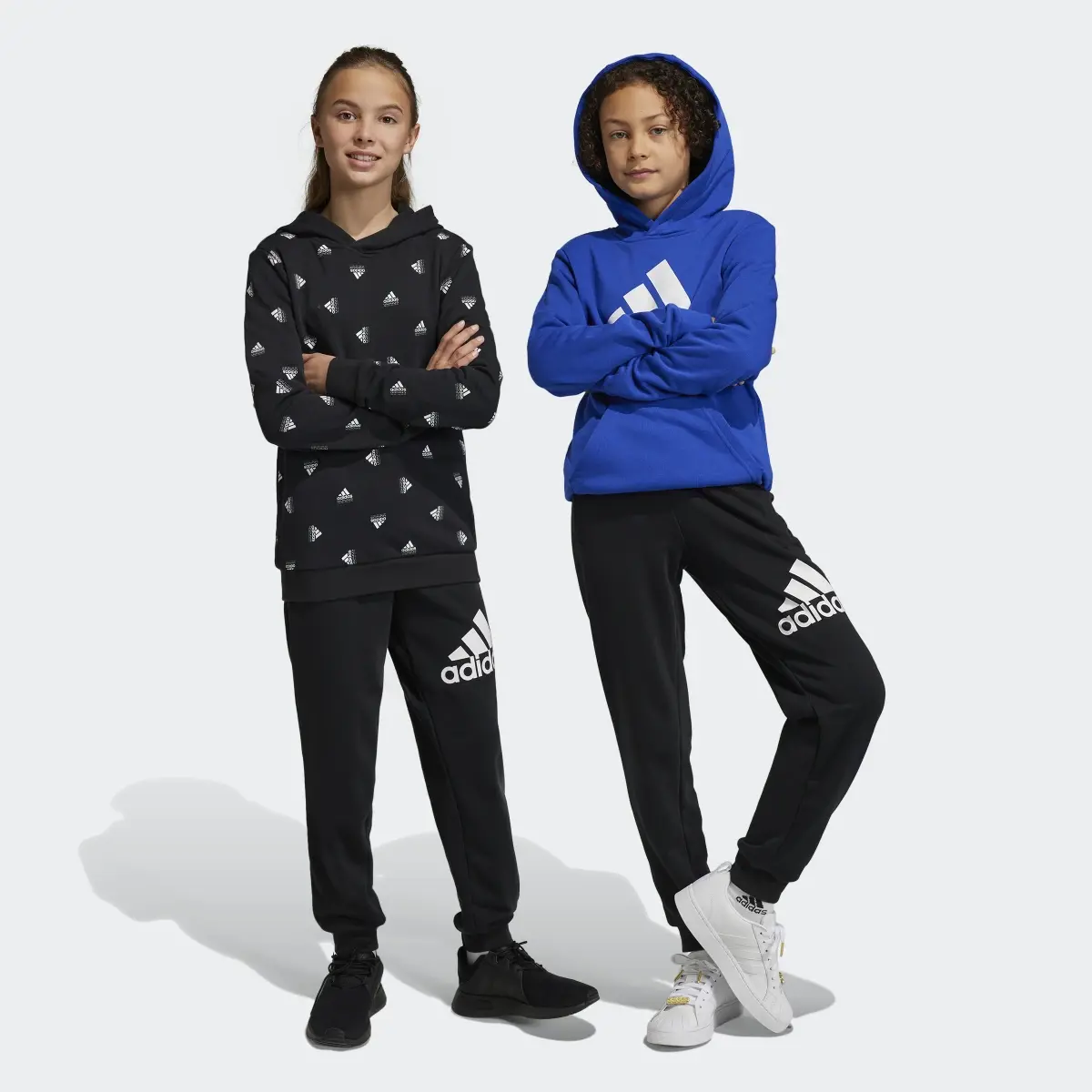 Adidas Essentials Regular Fit Big Logo Cotton Eşofman Altı. 1