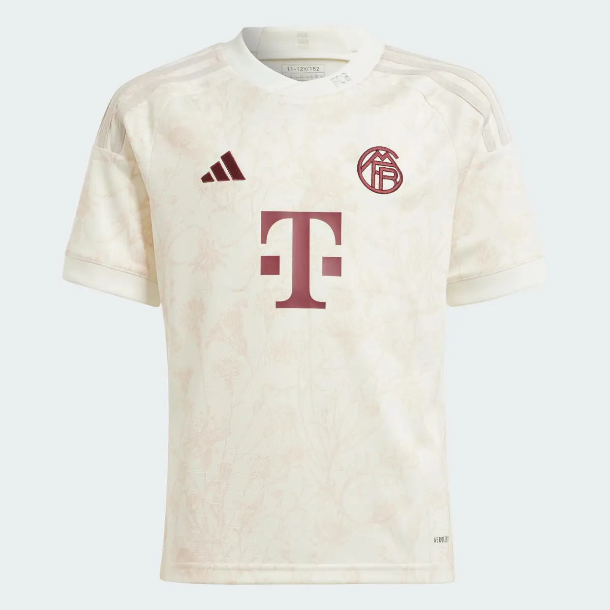 Adidas FC Bayern München 23/24 Kids Ausweichtrikot. 1