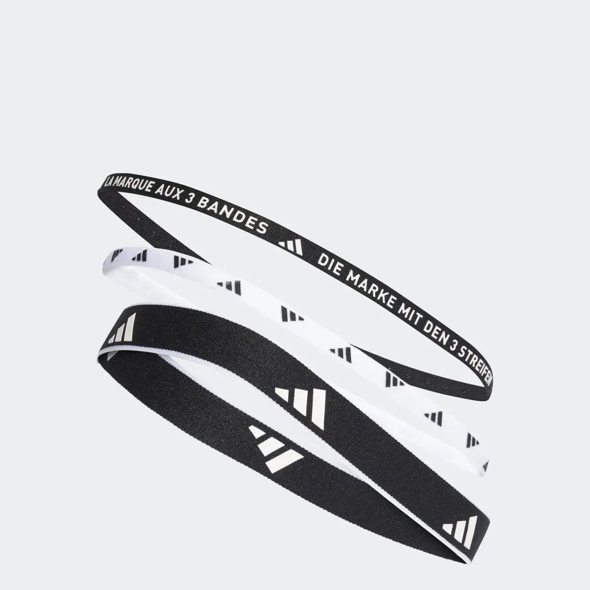 Adidas Multiple Width Training Headbands 3 Per Pack. 1